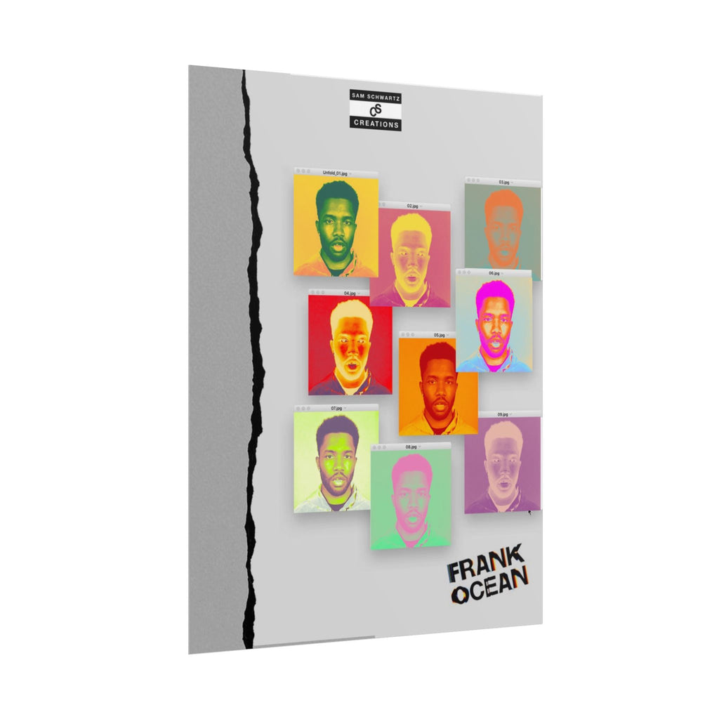 Color Study Poster | Frank Ocean Pop Art Wall Art