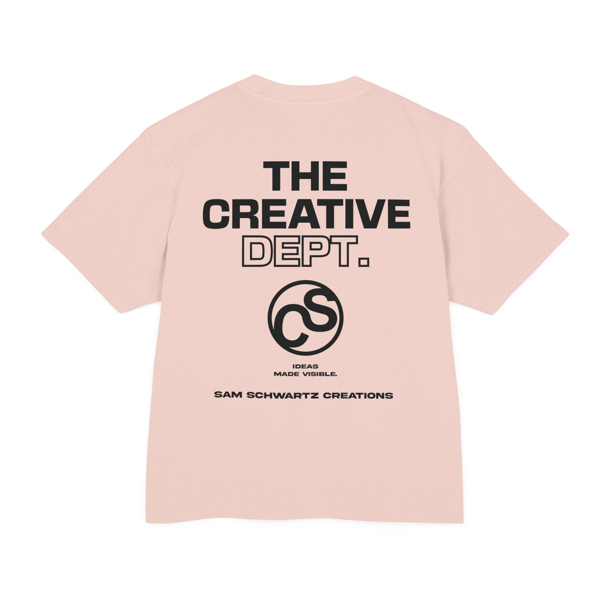 Sam Schwartz Creations Creative Dept. Tee — Graphic Artist Streetwear T-Shirt