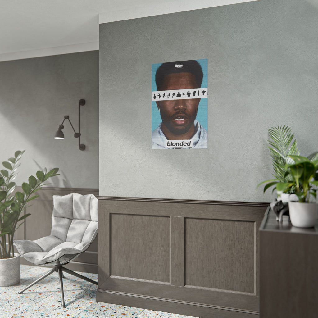 Blonded Poster | Frank Ocean Music Wall Art