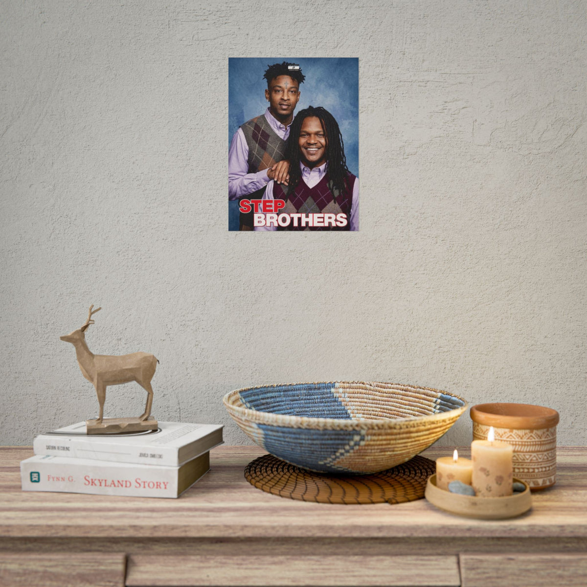 Step Brothers Poster | Hip-Hop Duo Wall Art