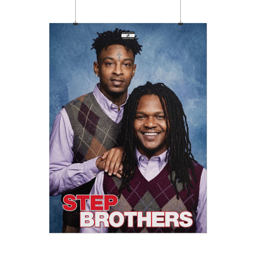 Step Brothers Poster | Hip-Hop Duo Wall Art