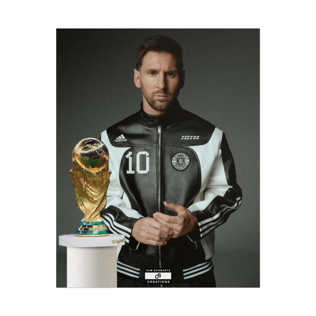 Number 10 Forever Poster | Lionel Messi World Cup Wall Art