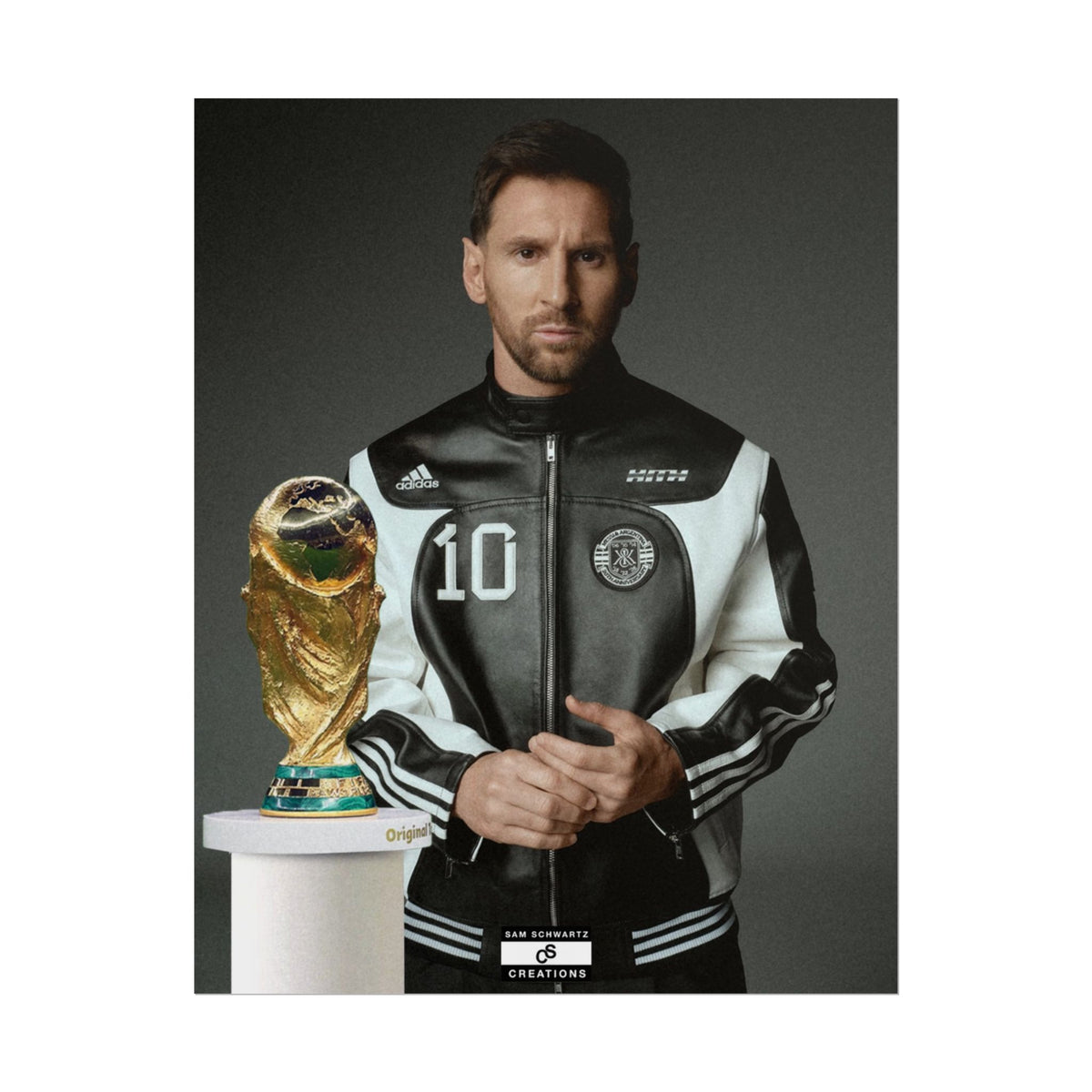 Number 10 Forever Poster | Lionel Messi World Cup Wall Art