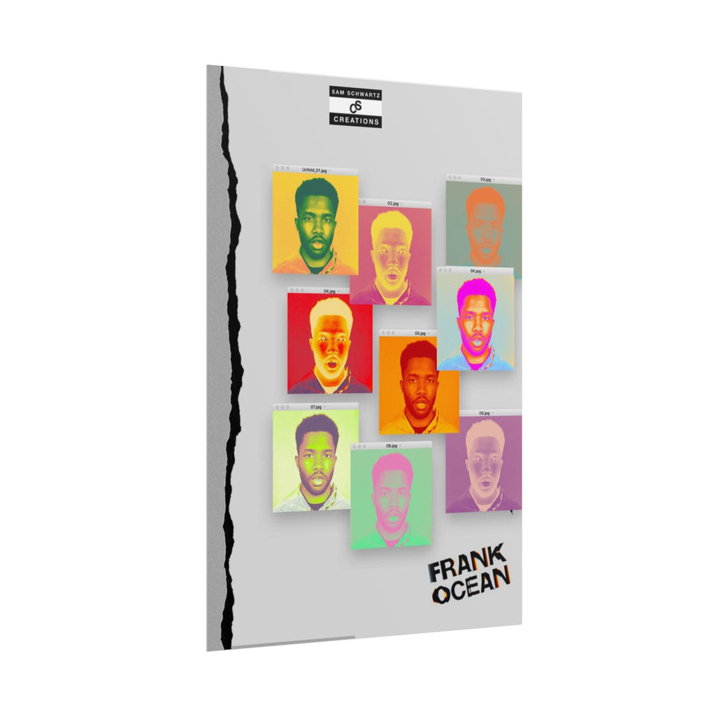 Color Study Poster | Frank Ocean Pop Art Wall Art