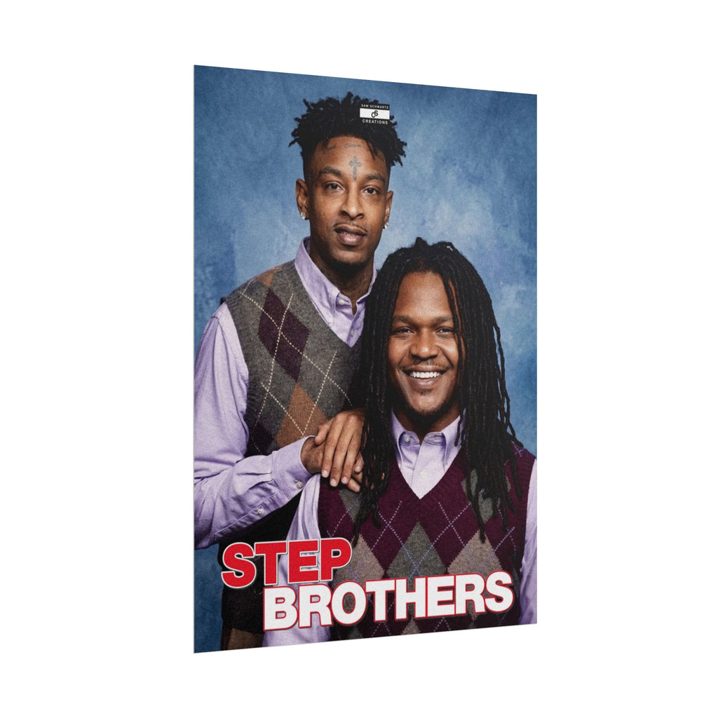 Step Brothers Poster | Hip-Hop Duo Wall Art
