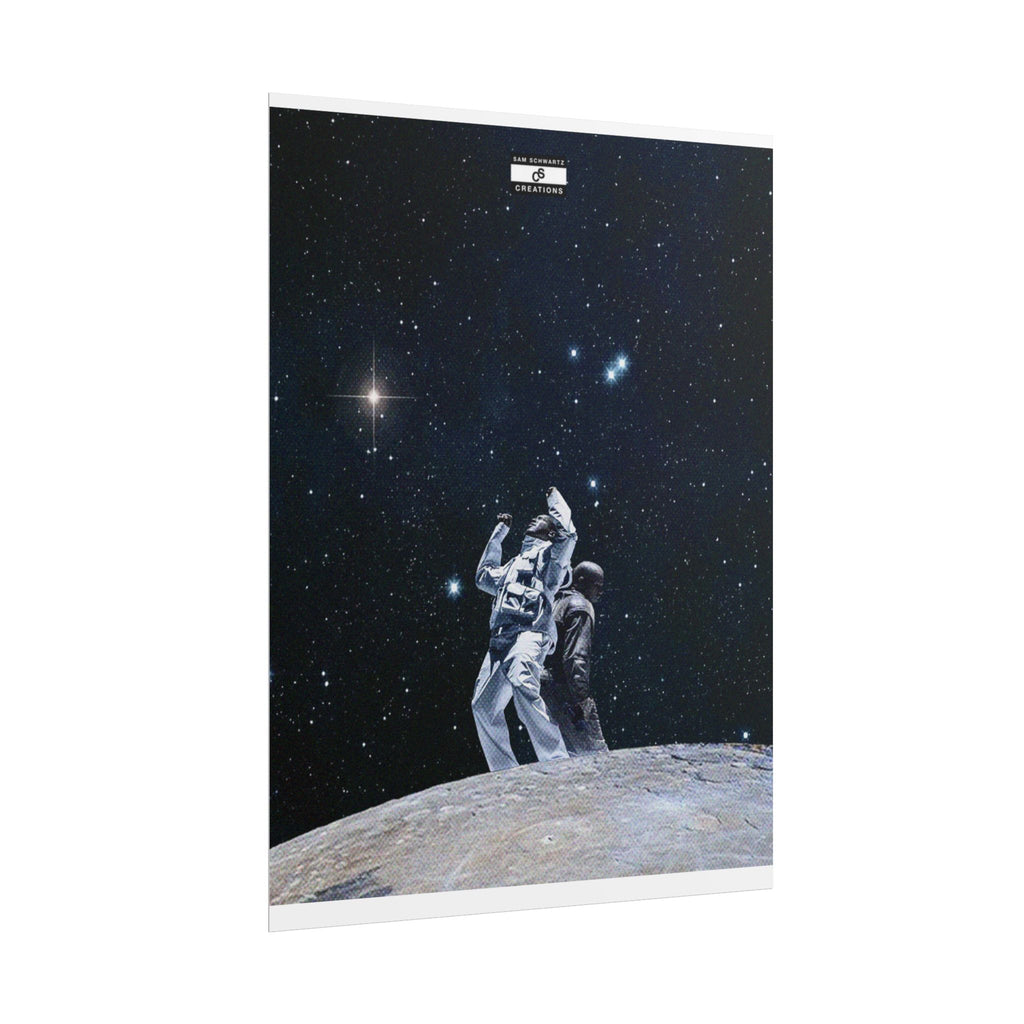 Among the Stars Poster | Kanye West & Don Toliver Music Wall Art