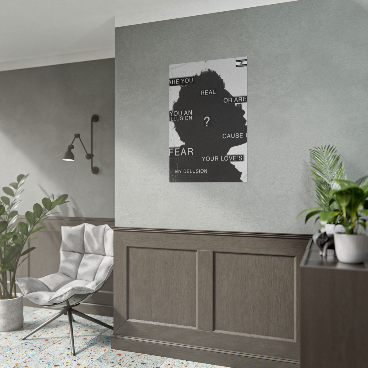 Are You Real Poster | Conceptual The Weeknd Hip-Hop Wall Art