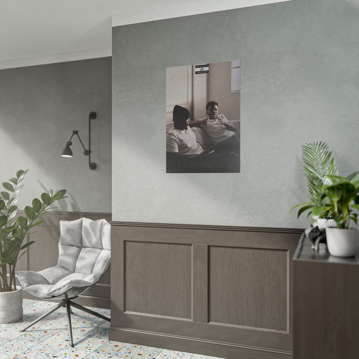 Baby Keem & Kendrick Lamar Poster | Music Culture Candid Wall Art