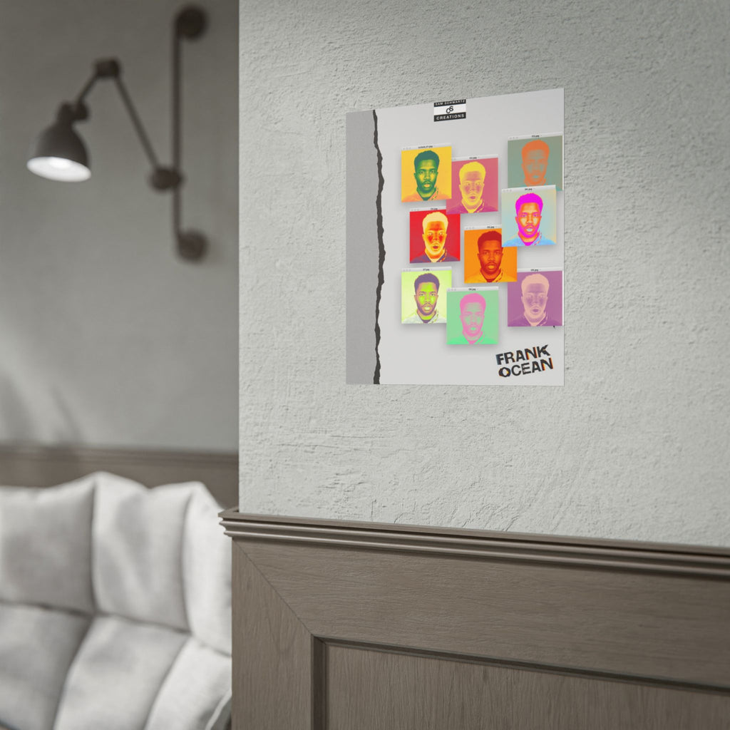 Color Study Poster | Frank Ocean Pop Art Wall Art