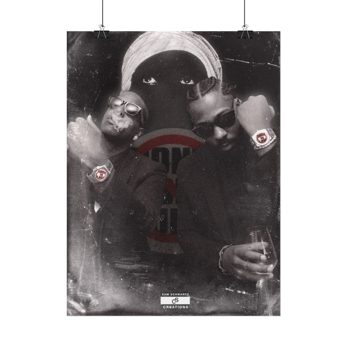 Don't Be Dumb Poster | Underground Music Duo Wall Art