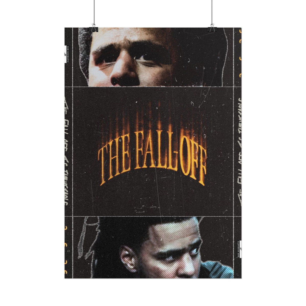 The Fall-Off 2.6.26 Poster | J. Cole Hip-Hop Wall Art