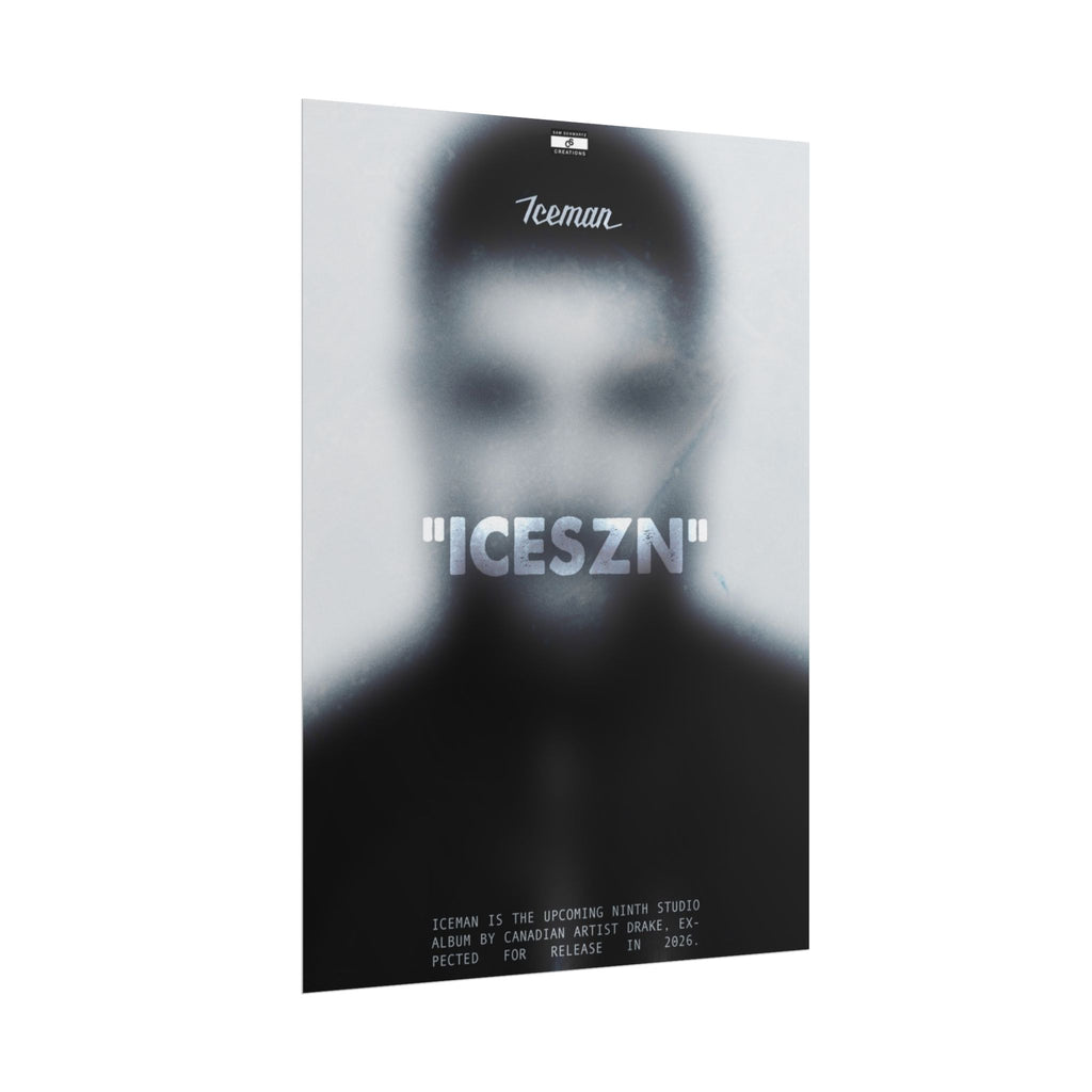Iceman Poster | Drake Album Concept Wall Art