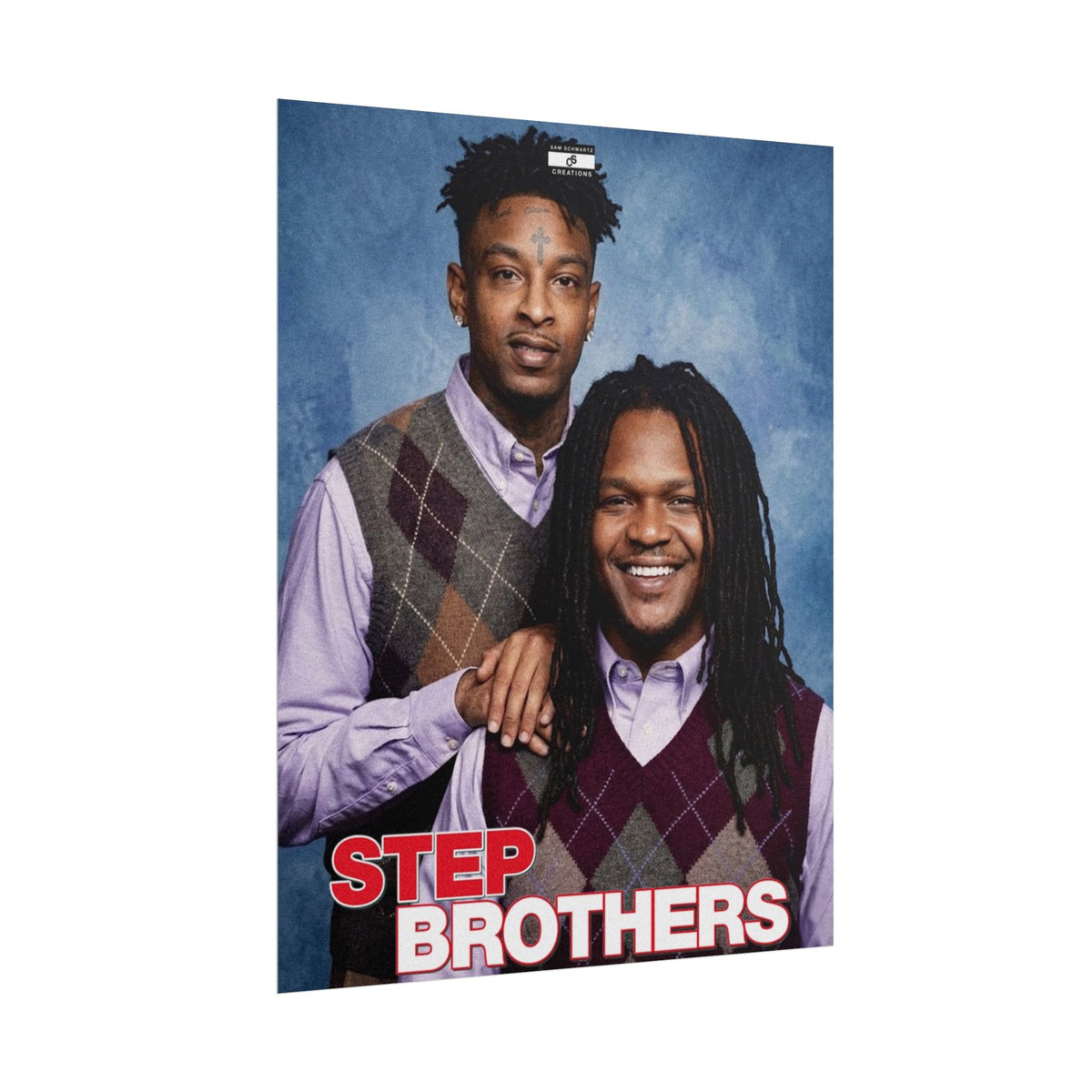 Step Brothers Poster | Hip-Hop Duo Wall Art