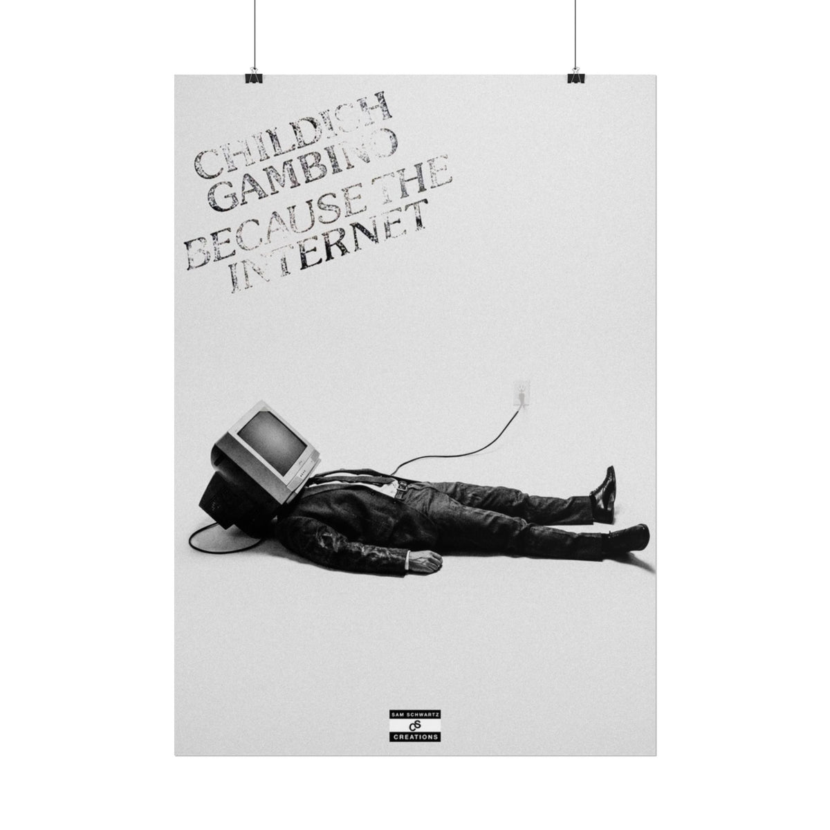 Because the Internet Poster | Childish Gambino Wall Art