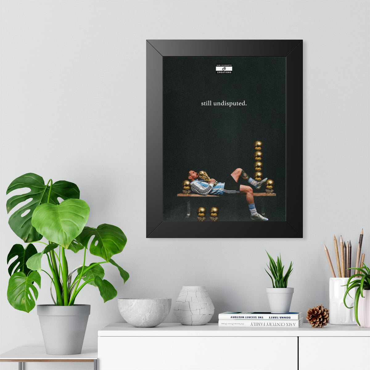 Still Undisputed Framed Poster — Framed GOAT Wall Art