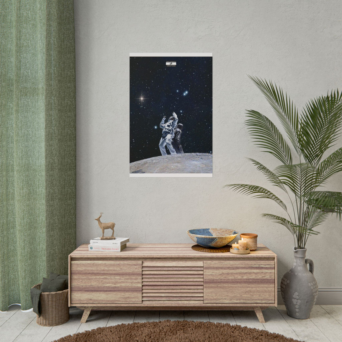 Among the Stars Poster | Kanye West & Don Toliver Music Wall Art