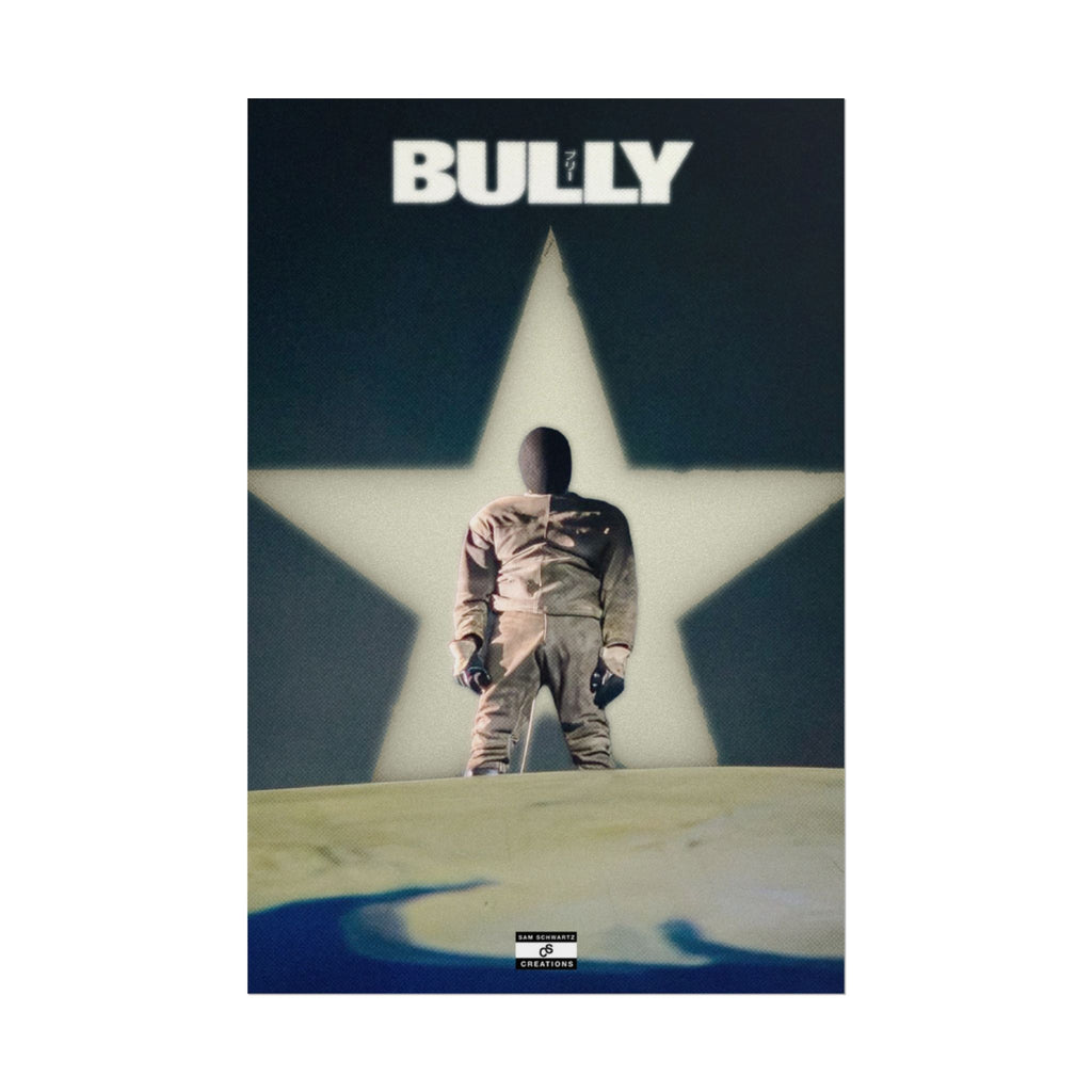 Bully Star Poster | Experimental Kanye West Music Wall Art