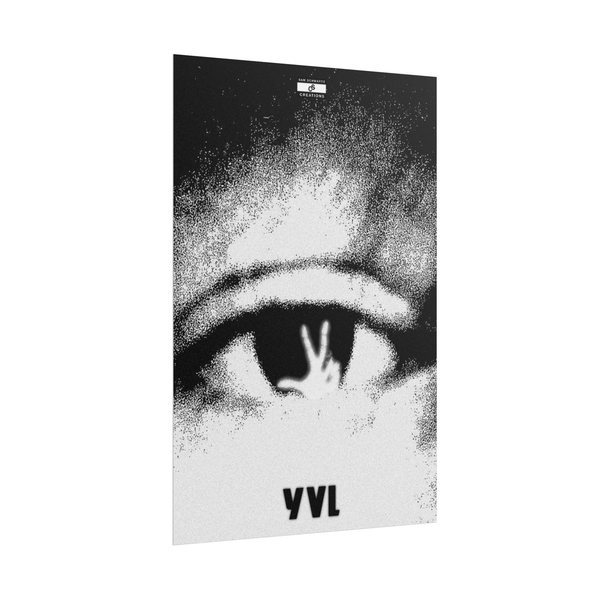 YVL Vision Poster | Experimental Hip-Hop Wall Art