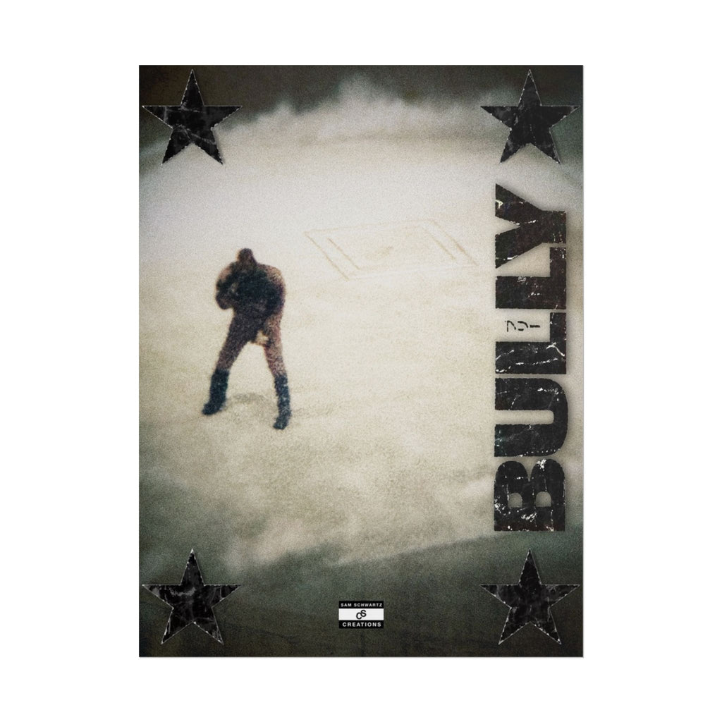 Bully in the Mist Poster | Experimental Kanye West Music Wall Art