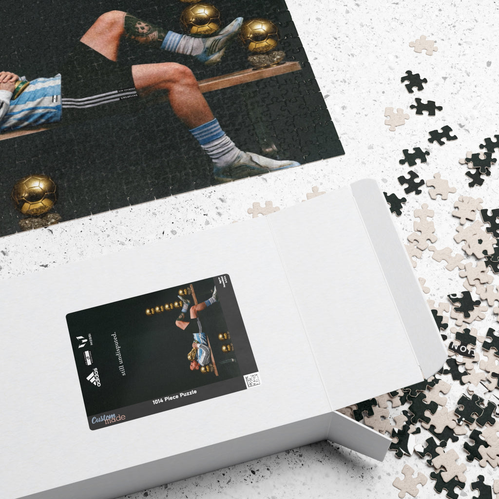 Messi 'Still Undisputed' Soccer Puzzle — 110/252/520/1014-Piece Collectible