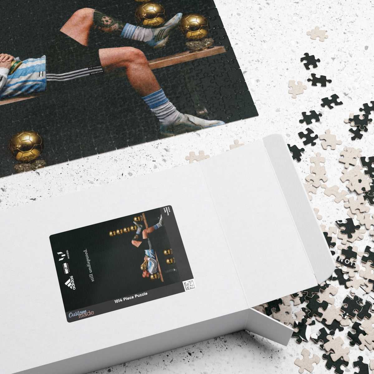 Messi 'Still Undisputed' Soccer Puzzle — 110/252/520/1014-Piece Collectible