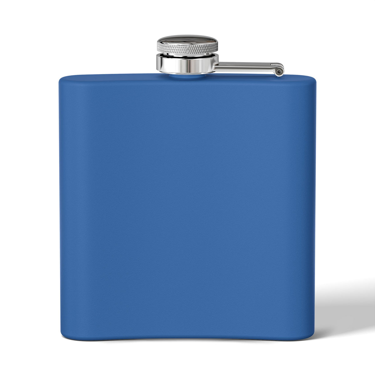Sam Schwartz Creations Stainless Steel Flask — Brushed Metal Sam Schwartz Creations, 6 oz