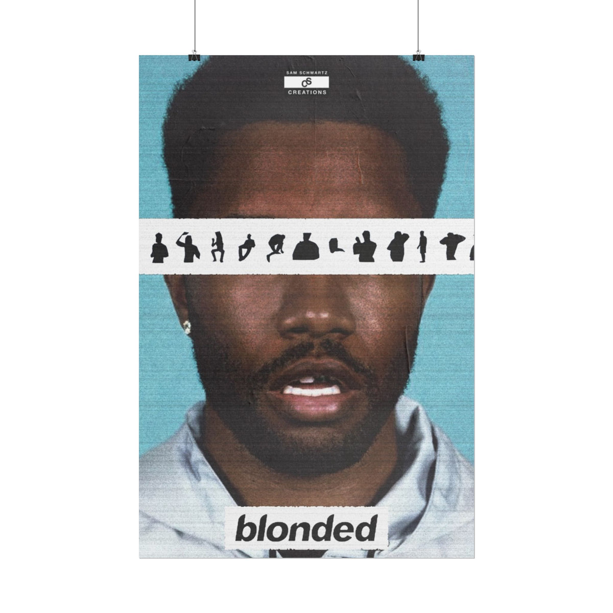Blonded Poster | Frank Ocean Music Wall Art