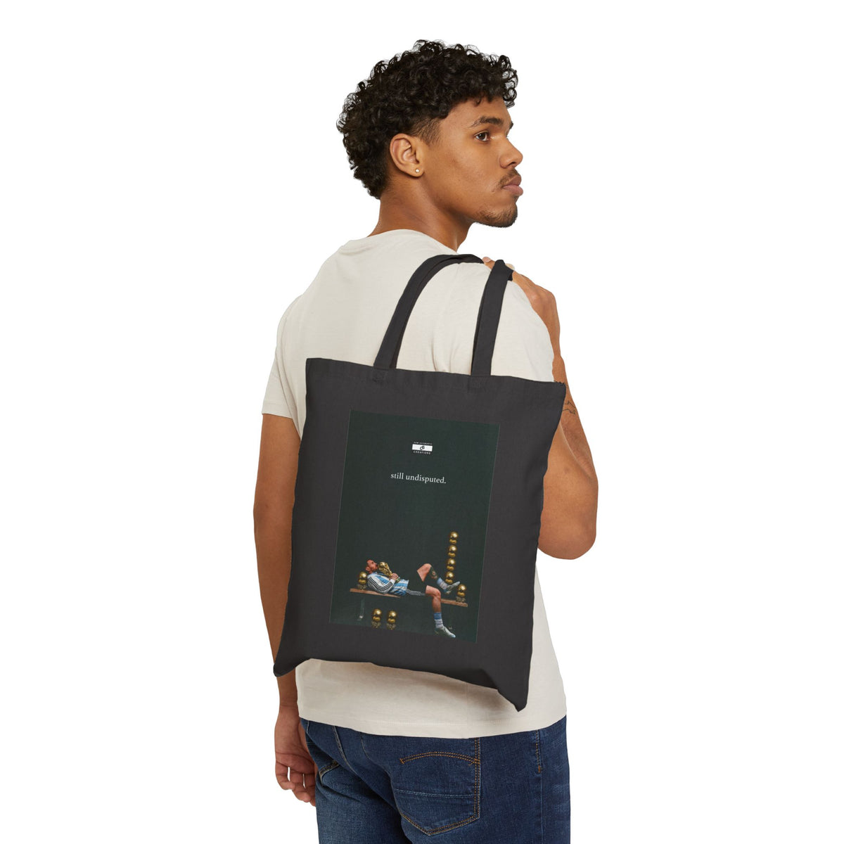 Canvas Tote Bag — 'Still Undecided' Minimal Artwork Market Tote