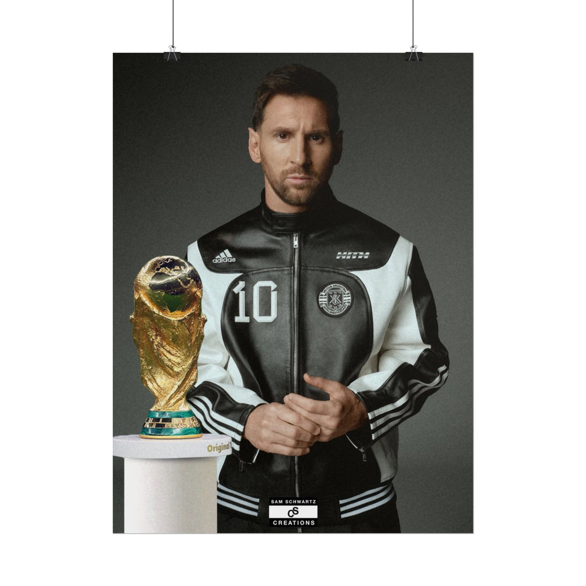 Number 10 Forever Poster | Lionel Messi World Cup Wall Art