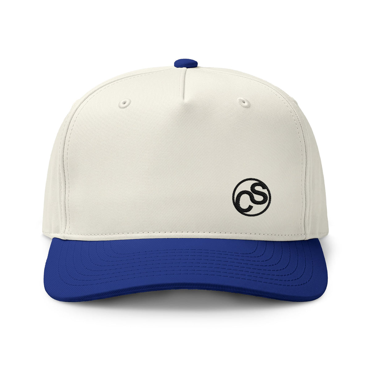 Two-Tone Sam Schwartz Creations Cap — Minimal Embroidered Logo Baseball Hat