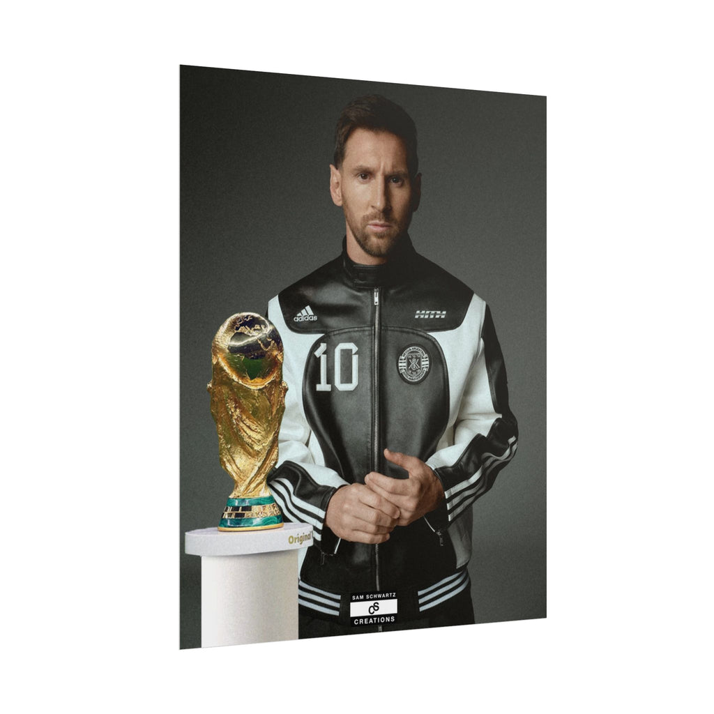 Number 10 Forever Poster | Lionel Messi World Cup Wall Art