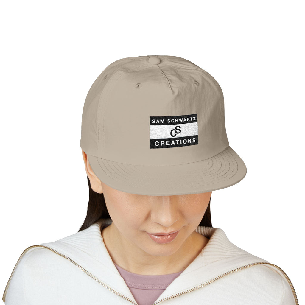 Sam Schwartz Creations Surf Cap - Sam Schwartz Creations Embroidered Patch Hat