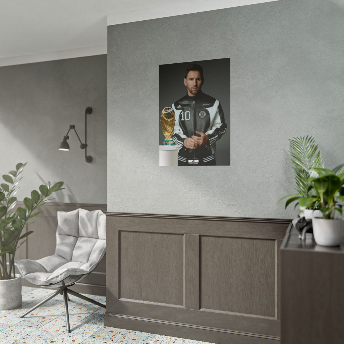 Number 10 Forever Poster | Lionel Messi World Cup Wall Art