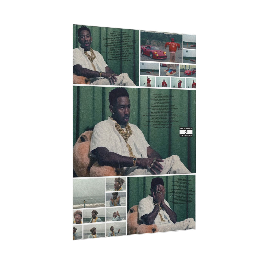 Luxury Tyler Poster | Tyler, the Creator Wall Art
