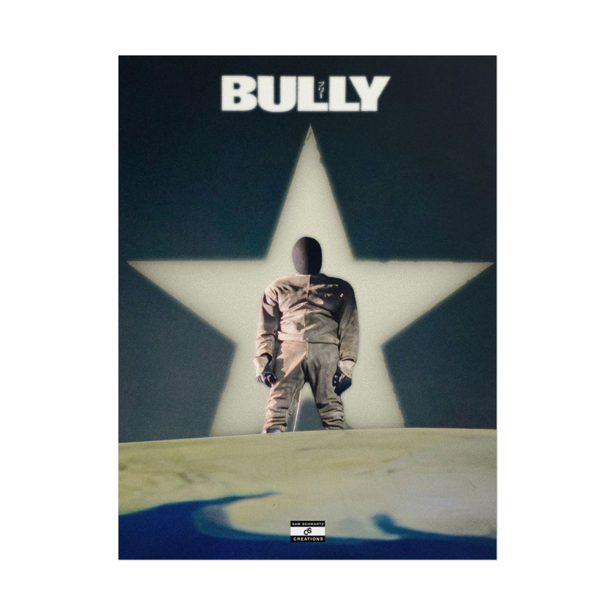Bully Star Poster | Experimental Kanye West Music Wall Art