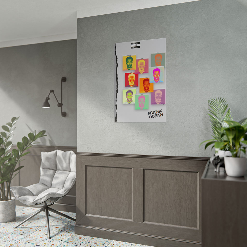 Color Study Poster | Frank Ocean Pop Art Wall Art