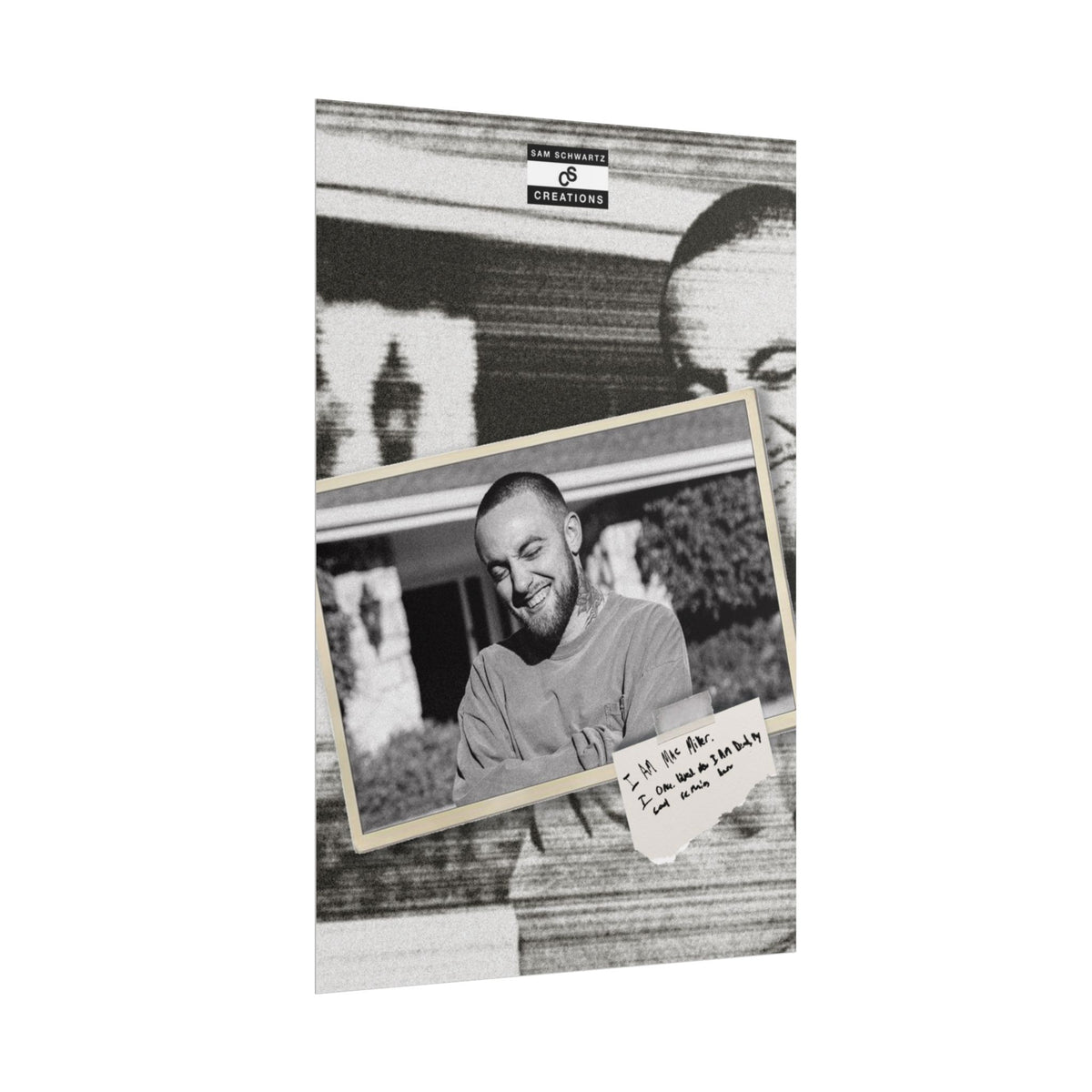 I Am Mac Miller Poster | Memorial Hip-Hop Wall Art