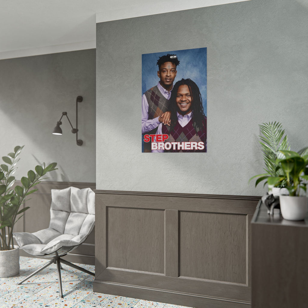 Step Brothers Poster | Hip-Hop Duo Wall Art