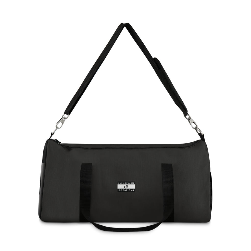 Sam Schwartz Creations Black Duffel Bag — Travel Gym Weekender Carryall