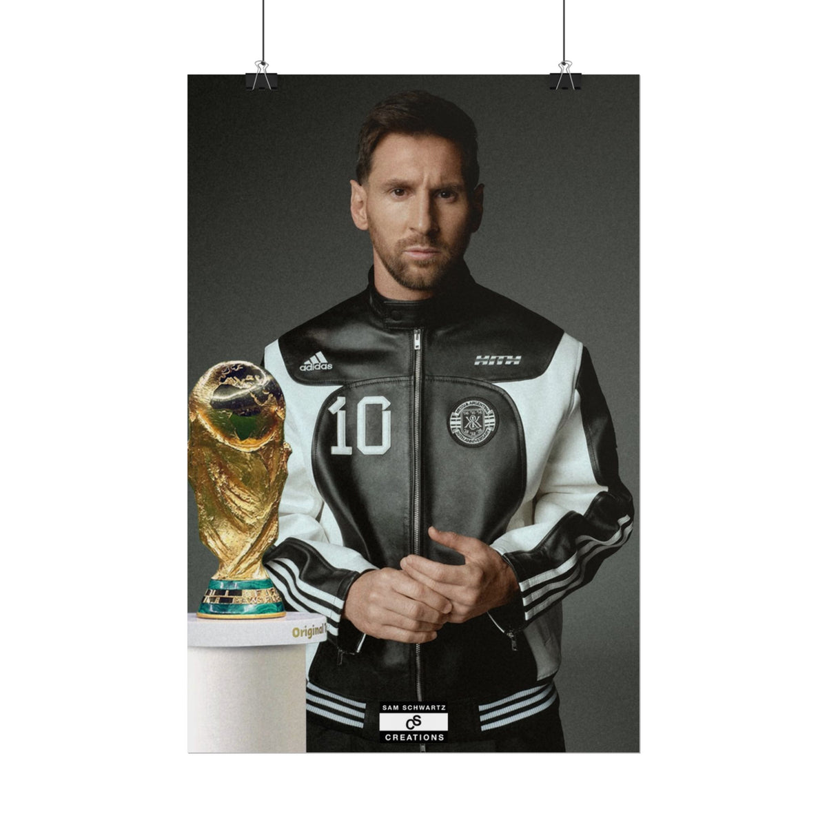 Number 10 Forever Poster | Lionel Messi World Cup Wall Art