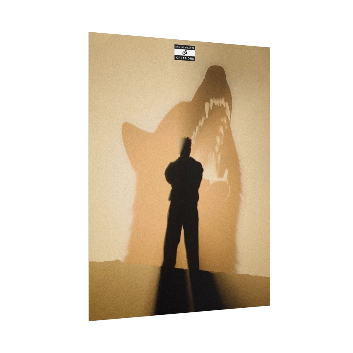 Shadow Beast Poster | Baby Keem Conceptual Music Wall Art