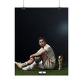 At the Summit Poster | Lionel Messi World Cup Wall Art