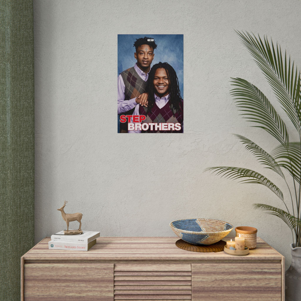 Step Brothers Poster | Hip-Hop Duo Wall Art