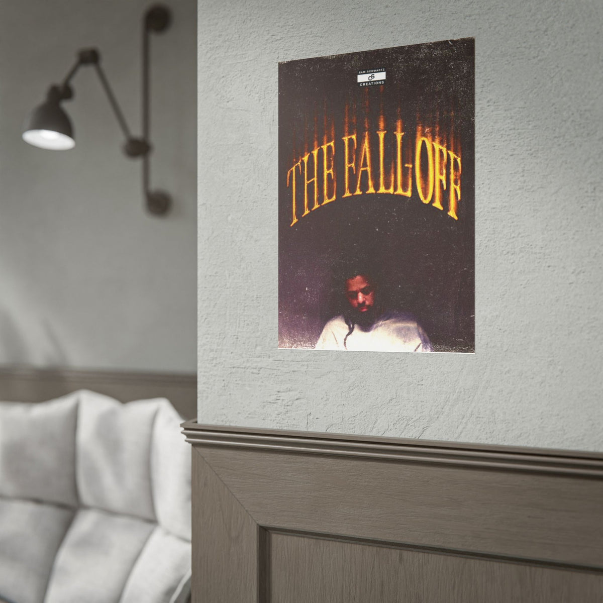 The Fall-Off Poster | J. Cole Hip-Hop Wall Art