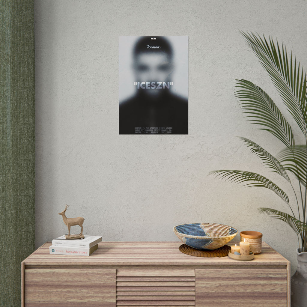Iceman Poster | Drake Album Concept Wall Art