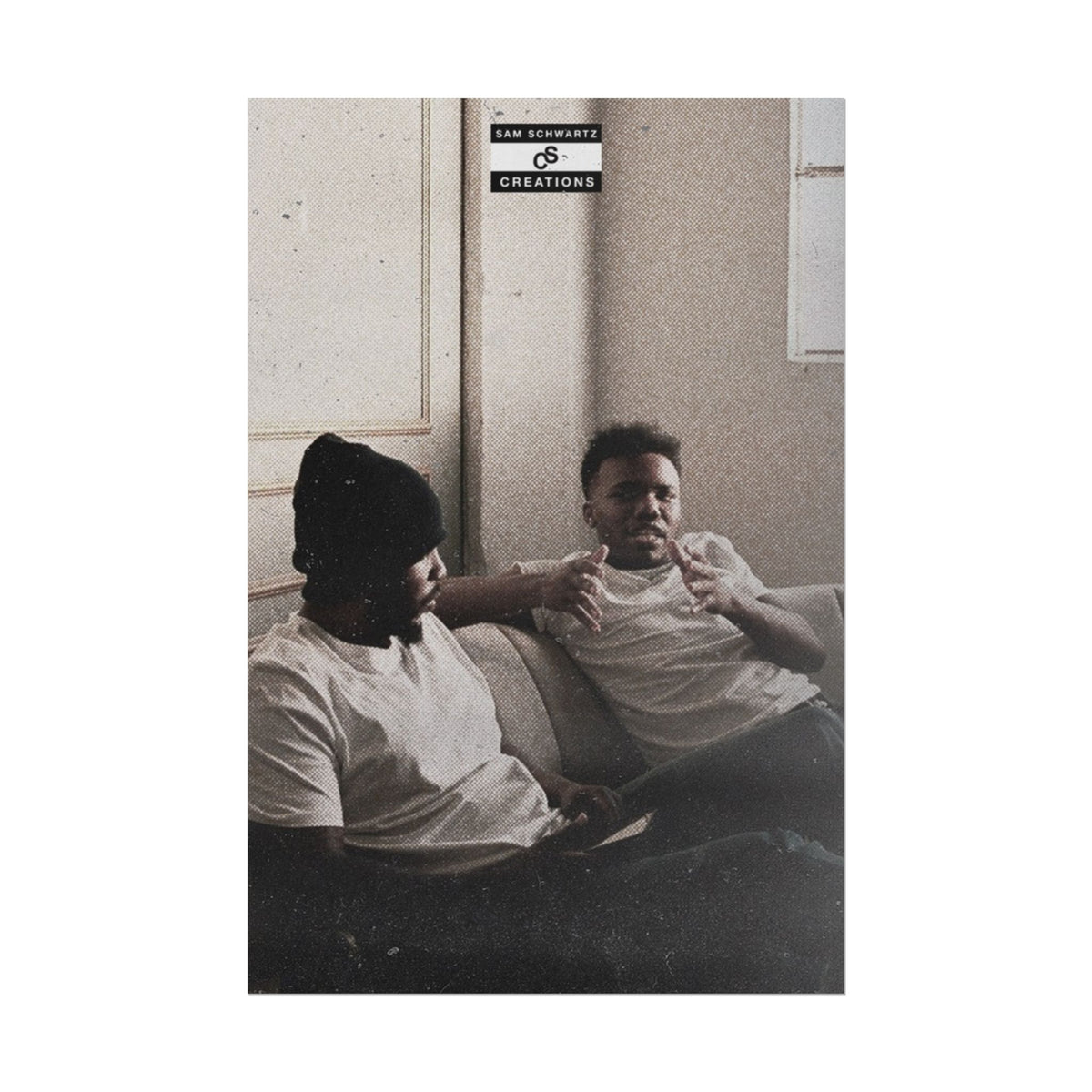 Baby Keem & Kendrick Lamar Poster | Music Culture Candid Wall Art