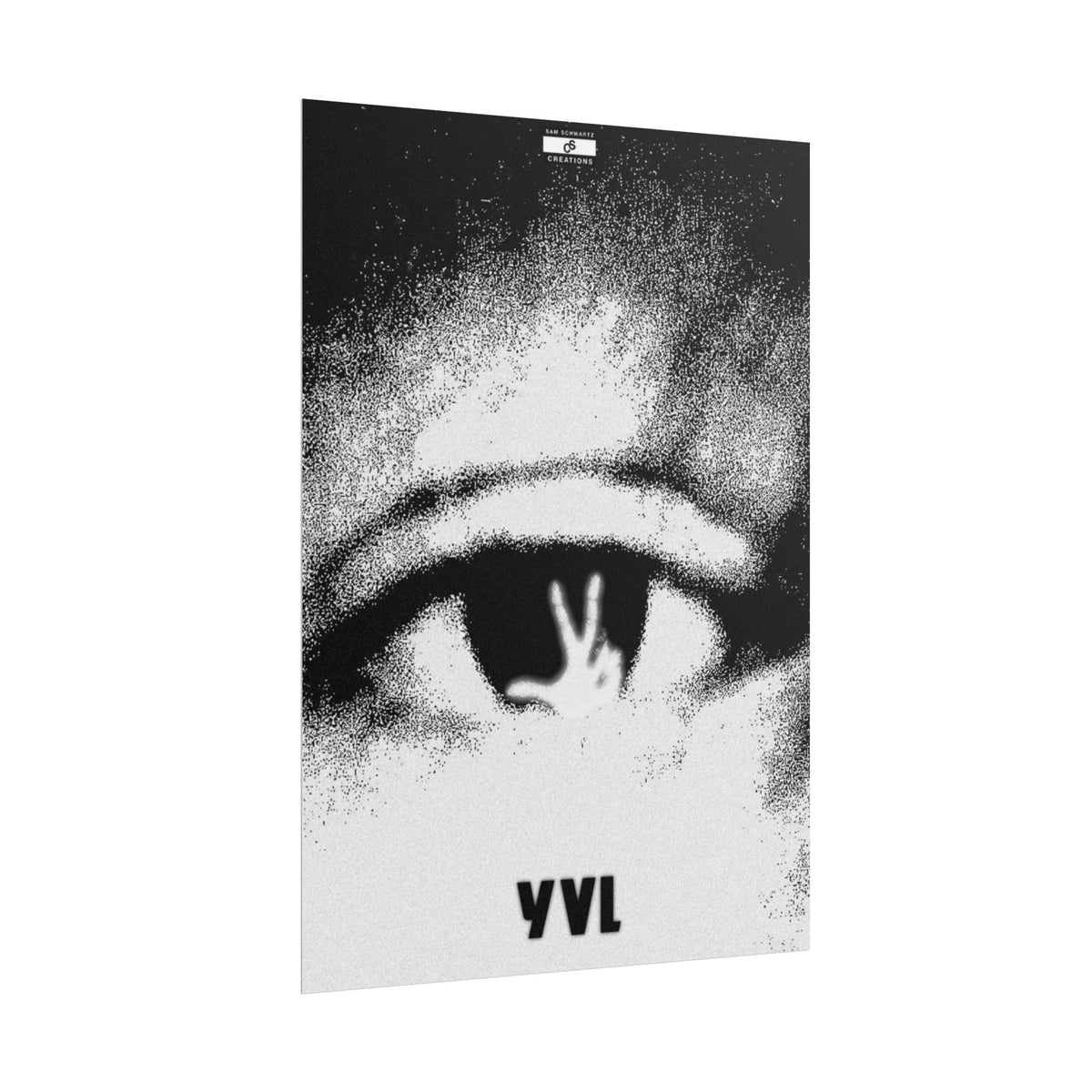 YVL Vision Poster | Experimental Hip-Hop Wall Art