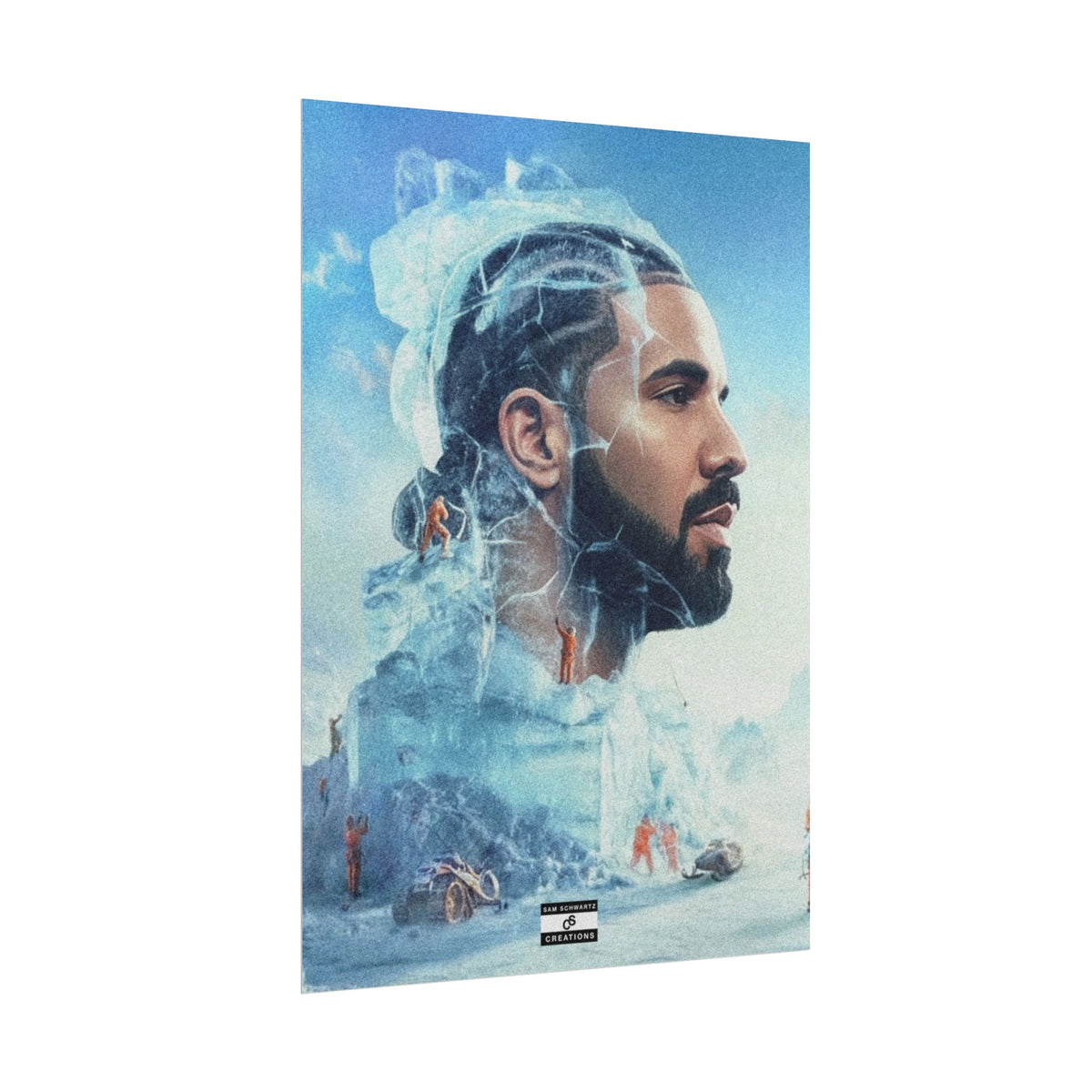 Icebound Poster | Drake Music Wall Art