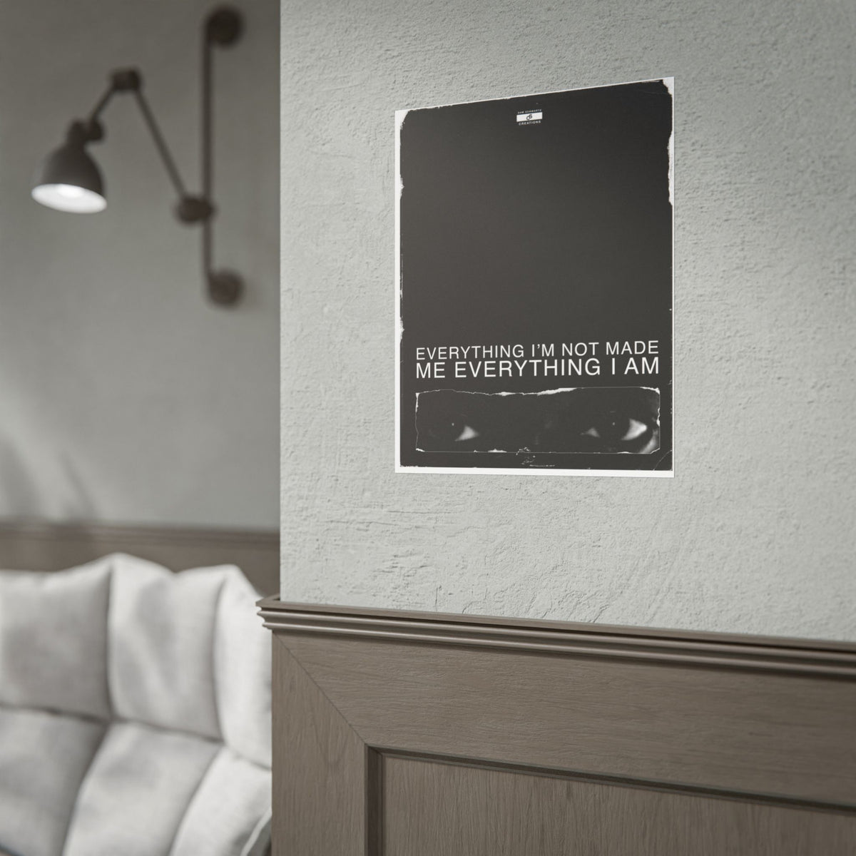 Everything I Am Poster | Minimalist Kanye West Hip-Hop Wall Art