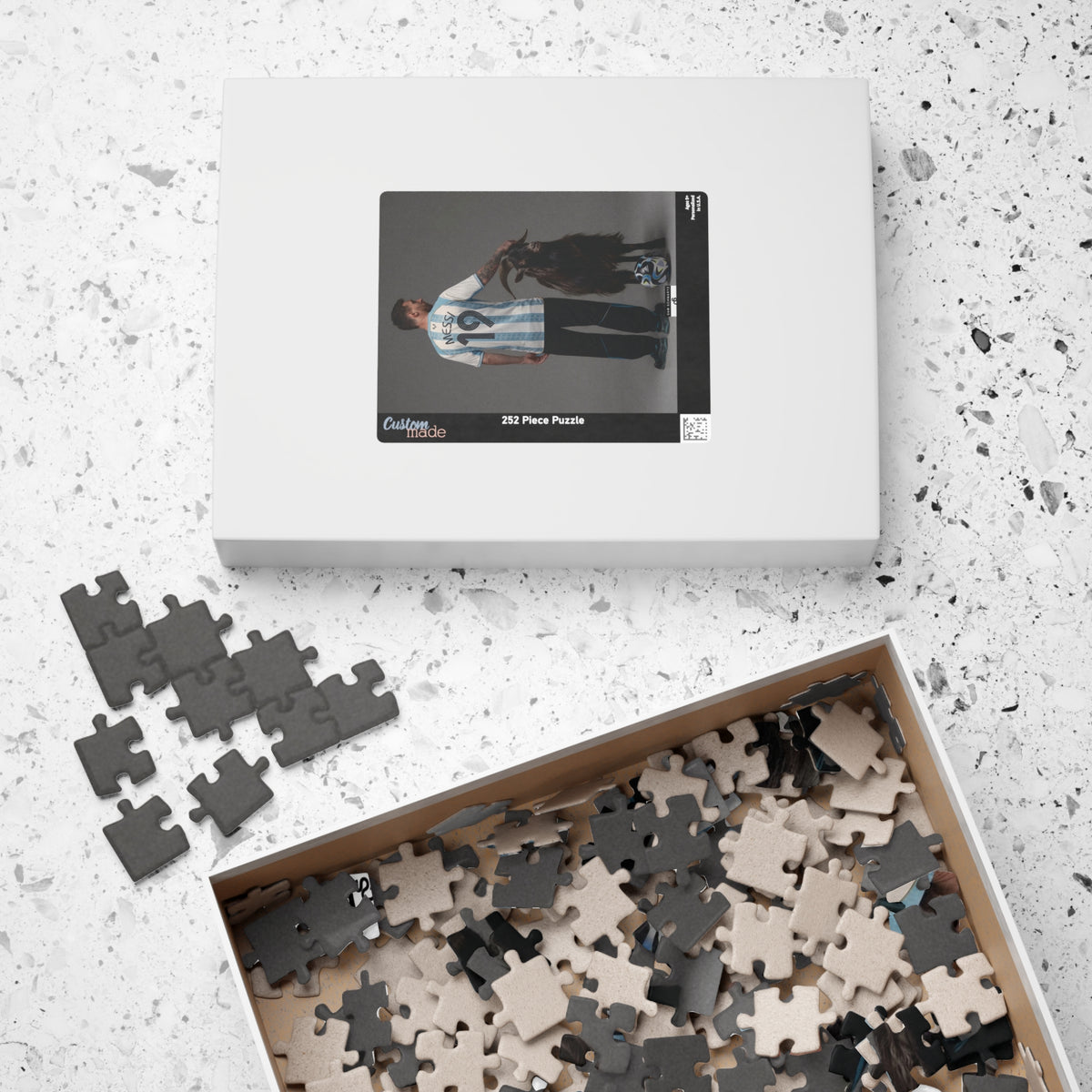 Soccer Goat Puzzle — 110/252/520/1014-Piece Jigsaw